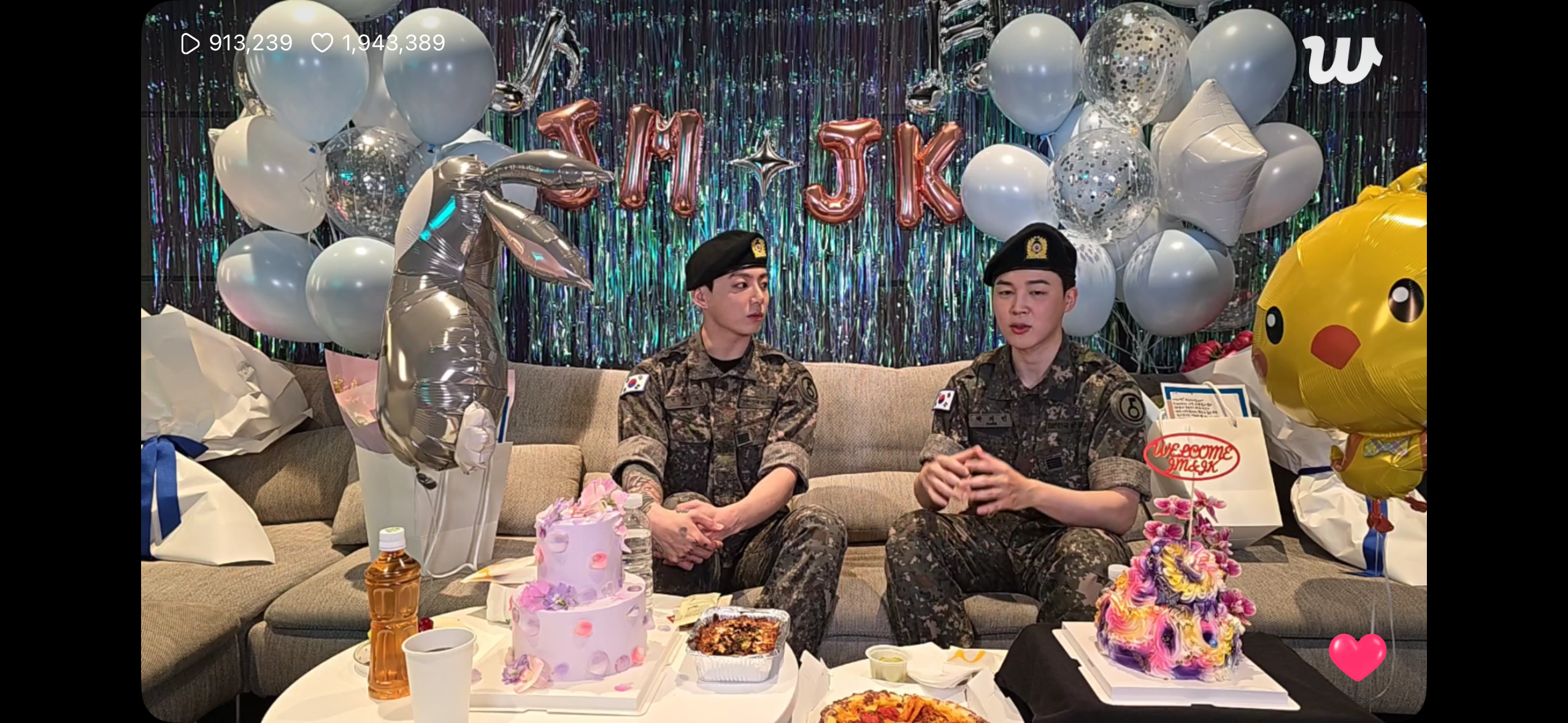 Jimin and Jungkook Return